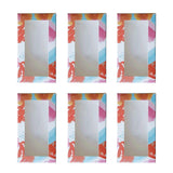 Max 6Pieces Wedding Paper Candy Boxes Bags Trays for Snack Dessert Biscuits