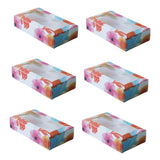 Max 6Pieces Wedding Paper Candy Boxes Bags Trays for Snack Dessert Biscuits