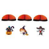Max 3 Pieces Witch Parachute Halloween Hanging Props Party Decoration Suupplies