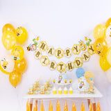 Max Mini Bee Happy Birthday Bunting Banner Birthday Party Decoration Supplies