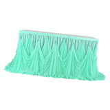 Max Tulle Table Skirt Tableware Cover Baby Shower Wedding Party Decors 275x75cm