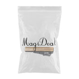 Max Mens Simple Wood Tie Clip Copper Fashion Necktie Clasp Tie Bar zebra wood