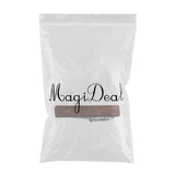 Max Mens Simple Wood Tie Clip Copper Fashion Necktie Clasp Tie Bar Walnut