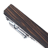 Max Mens Simple Wood Tie Clip Copper Fashion Necktie Clasp Tie Bar Door Frame