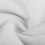 Max Sheer Window Scarf Valance Sheer Fabric Scarves for Wedding Party White
