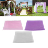 Max Sheer Window Scarf Valance Sheer Fabric Scarves for Wedding Party White