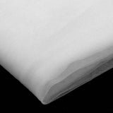 Max Sheer Window Scarf Valance Sheer Fabric Scarves for Wedding Party White