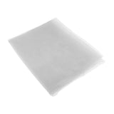 Max Sheer Window Scarf Valance Sheer Fabric Scarves for Wedding Party White