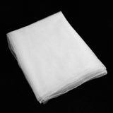 Max Sheer Window Scarf Valance Sheer Fabric Scarves for Wedding Party White