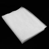 Max Sheer Window Scarf Valance Sheer Fabric Scarves for Wedding Party White