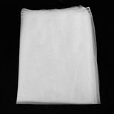 Max Sheer Window Scarf Valance Sheer Fabric Scarves for Wedding Party White