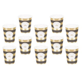 Max 10Piece Paper Disposable Cups Hot Cold Beverage Drinking Cup for Water,Juice