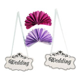 Max Bride Groom Chair Banner Wedding Banner Chair Signs Decoraions Wedding 3