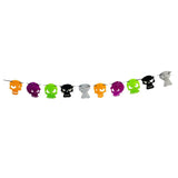 Skull Head Banners Party Hanging Decorations Supplies Banner for Home Decor