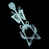 Max Luminous Skull Frame Scary Halloween Prop Party Outdoor Yard Bar Decoration