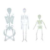 Max Luminous Skull Frame Scary Halloween Prop Party Outdoor Yard Bar Decoration