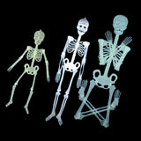 Max Luminous Skull Frame Scary Halloween Prop Party Outdoor Yard Bar Decoration