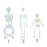 Max Luminous Skull Frame Scary Halloween Prop Party Outdoor Yard Bar Decoration