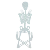 Max Luminous Skull Frame Scary Halloween Prop Party Outdoor Yard Bar Decoration