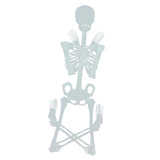 Max Luminous Skull Frame Scary Halloween Prop Party Outdoor Yard Bar Decoration