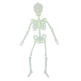 Max Halloween Horror Luminous Skull Frame Prop for House Party Decor 32x6cm