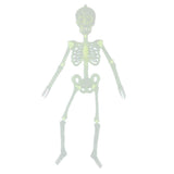 Max Halloween Horror Luminous Skull Frame Prop for House Party Decor 32x6cm