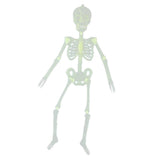 Max Halloween Horror Luminous Skull Frame Prop for House Party Decor 32x6cm