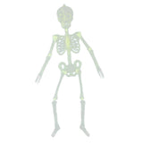 Max Halloween Horror Luminous Skull Frame Prop for House Party Decor 32x6cm