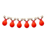 Max Halloween Banner Ornament Hanging Flag Garland with Balloons Elk