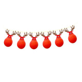 Max Halloween Banner Ornament Hanging Flag Garland with Balloons Elk