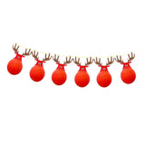 Max Halloween Banner Ornament Hanging Flag Garland with Balloons Elk