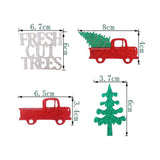 Max 12x Cake Topper Truck Letters Food Pick Cupcake Pick Sticks Birthday Party