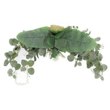 Max Artificial Peony Flower Leaves Door Lintel Wreath Garland Wedding Ornaments