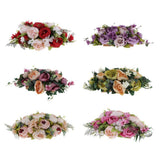 Max Fake Flower Wedding Arrangement Bouquets Home Table Centerpieces Red