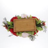 Max Fake Flower Wedding Arrangement Bouquets Home Table Centerpieces Red
