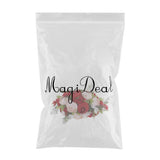 Max Fake Flower Wedding Arrangement Bouquets Home Table Centerpieces Red