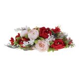 Max Fake Flower Wedding Arrangement Bouquets Home Table Centerpieces Red
