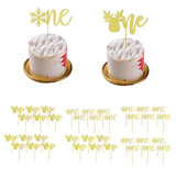 Max 12x ONE Cake Topper Design Cake Insert Card Shinning Cake Embellishments