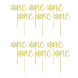 Max 12x ONE Cake Topper Design Cake Insert Card Shinning Cake Embellishments
