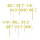 Max 12x ONE Cake Topper Design Cake Insert Card Shinning Cake Embellishments