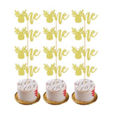 Max 12x cake topper ONE decor cake insert card for wedding party elk