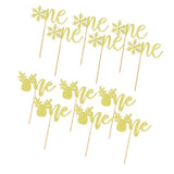 Max 12x cake topper ONE decor cake insert card for wedding party snowflake elk