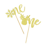 Max 12x cake topper ONE decor cake insert card for wedding party snowflake elk