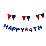 Max USA Sign Banner Party Hanging Decor for Independence Day  Happy 4th