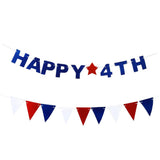 Max USA Sign Banner Party Hanging Decor for Independence Day  Happy 4th
