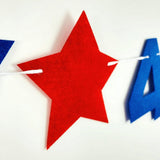 Max USA Sign Banner Party Hanging Decor for Independence Day  Happy 4th