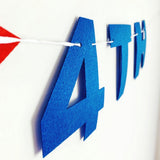 Max USA Sign Banner Party Hanging Decor for Independence Day  Happy 4th