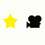 Max 12x Glitter Movie Theme Mini Stickers Decal Cards Making Favor Decor 38mm