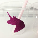 Max 12x Shiny Unicorn Stickers Decal Party Favor Laptop Diary Ornaments 58x38mm