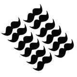 Max 12x Shiny Beards Paper Stickers Bottle Cup Label DIY Art Craft Party Favor